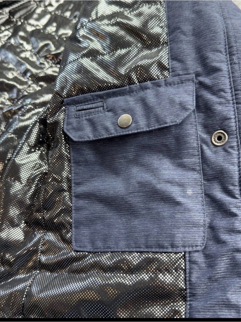 Columbia Carson Pass blue/grey jacket - M - Picture 8 of 10